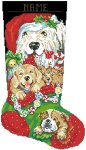 (image for) Puppies for Christmas Stocking